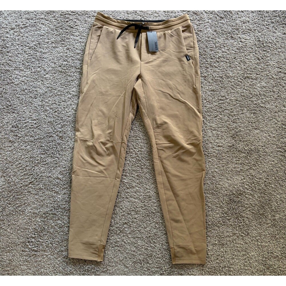 NEW UNRL Performance Pants Sweatpants Joggers Desert Khaki Brown Men’s Medium